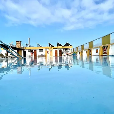 Nice Studio Cs With Shared Rooftop Pool, In Puerto De La Cruz