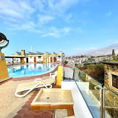 Nice Studio Cs With Shared Rooftop Pool, In Puerto De La Cruz *